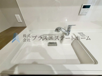 【キッチン】 | コスモ甲南町 | 天板と一体型の水槽♪溝がないのでお掃除も楽々です♪
