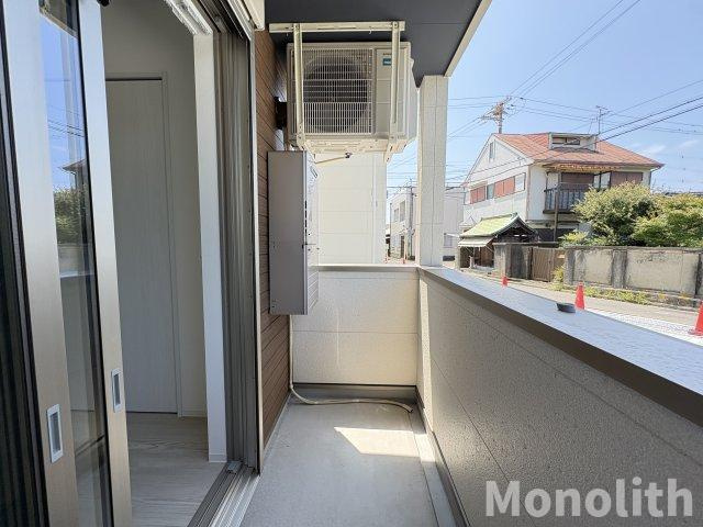 (仮称)ジーメゾン磯上町のバルコニー