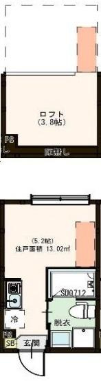 ハーモニーテラス東大泉Ⅱの間取り
