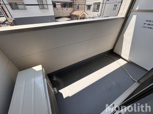 (仮称)ジーメゾン磯上町のバルコニー