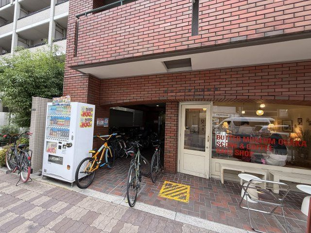朝日プラザ西道頓堀のエントランス