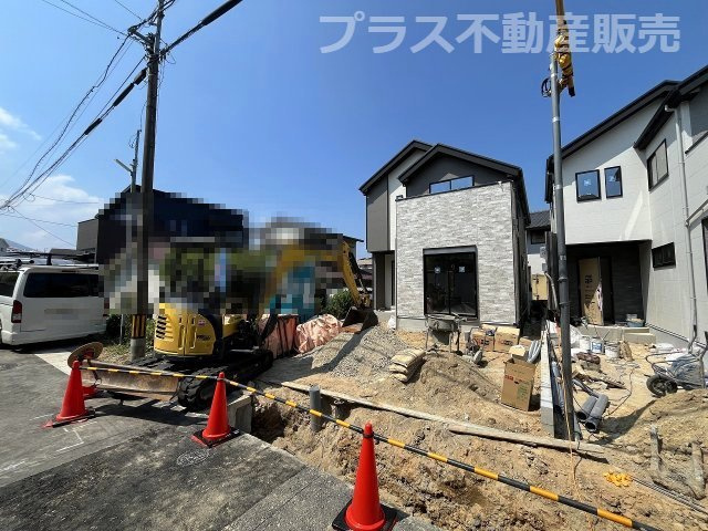 【外観】 | 福岡市早良区飯倉6丁目8期　2号棟（全2棟）【仲介手数料無料・0円】 | 現地写真。同じ物件を見るなら、プラス不動産販売にお任せ下さい。