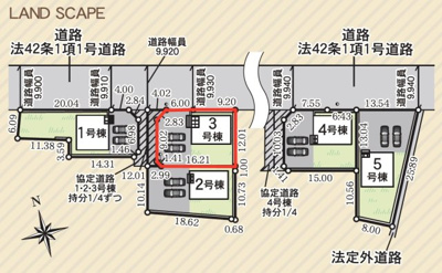 【区画図】 | Cradle garden　南沢又第２１　３号棟 | ★内覧予約でブランド米2kg★