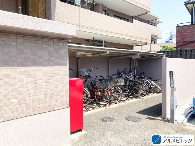 ヴィルヌーブみずほ台の駐輪場