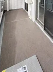 クリオ浅草橋のバルコニー