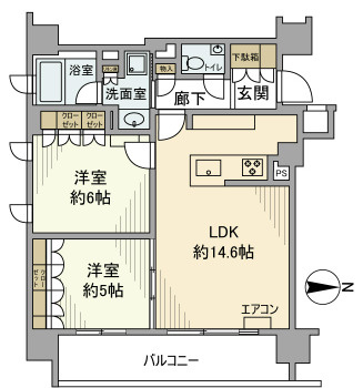 クリオ浅草橋の間取り