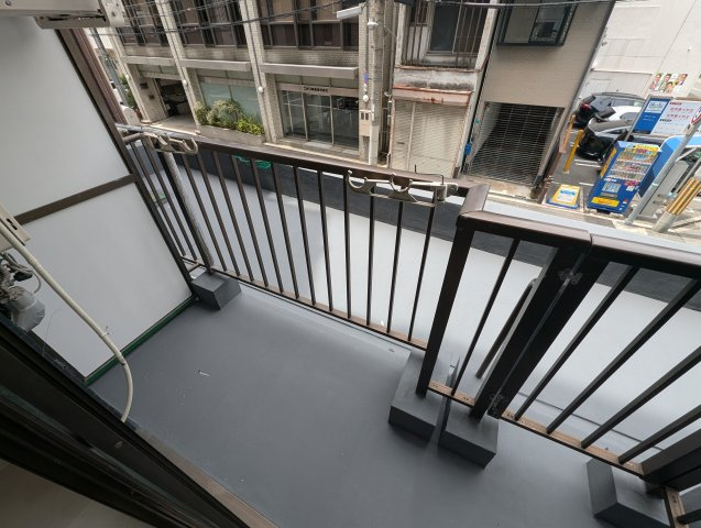 パシフィック北野のバルコニー
