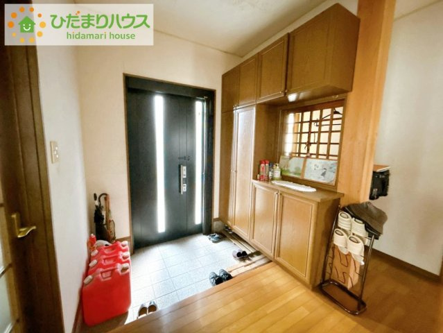 いわき市泉町滝尻町字南坪　中古戸建の玄関