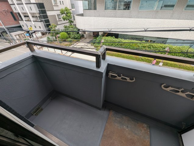 パシフィック北野のバルコニー