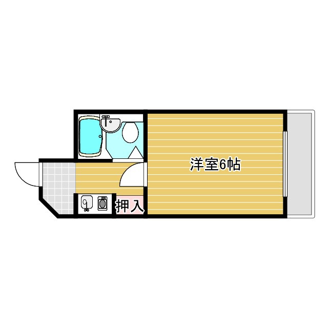 パシフィック北野の間取り