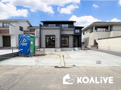 【外観】 | 高崎市吉井町長根　新築住宅 | 現地ご案内ツアー開催中！早朝やお仕事帰りのご見学にもすぐ対応致します！見学ご予約はコアライブまでお気軽にお問い合わせ下さい！