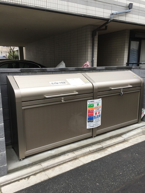 コンフォート２のその他共用部分|★入居者専用ゴミストッカー★