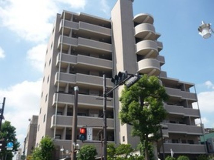 杉並区上井草１丁目の賃貸マンションの外観パース