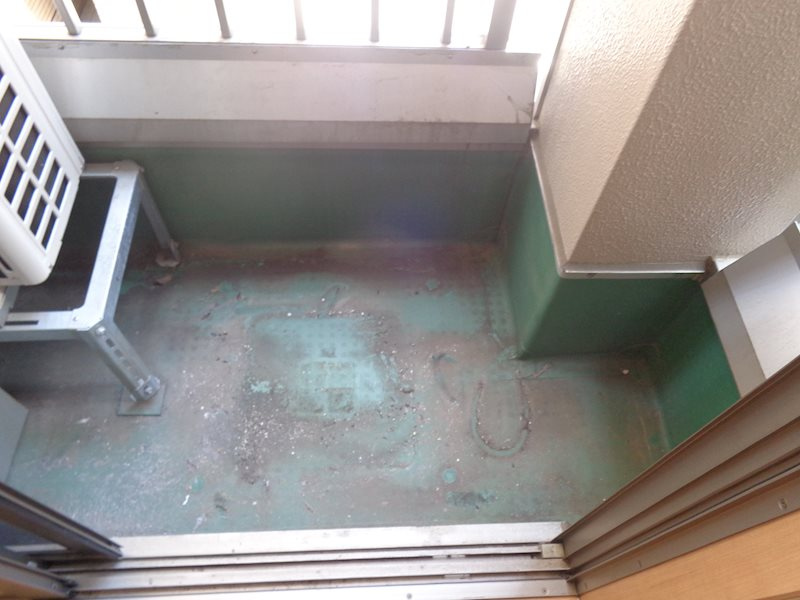 EMハイム のバルコニー|掲載写真は別の階の居室です