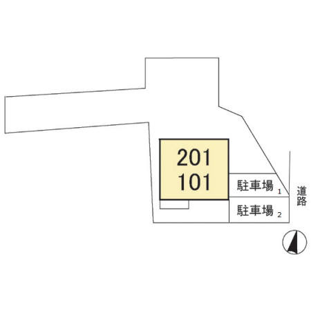 アーベイン桜丘の区画図