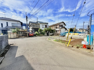 【前面道路含む現地写真】 | 木曽西5丁目　新築一戸建て♪ | 前面道路