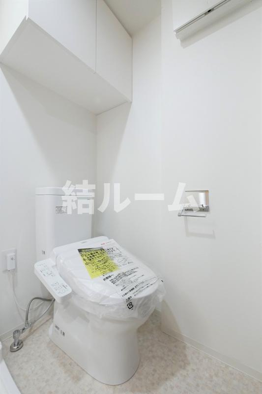 板橋区前野町３丁目の賃貸マンションのトイレ