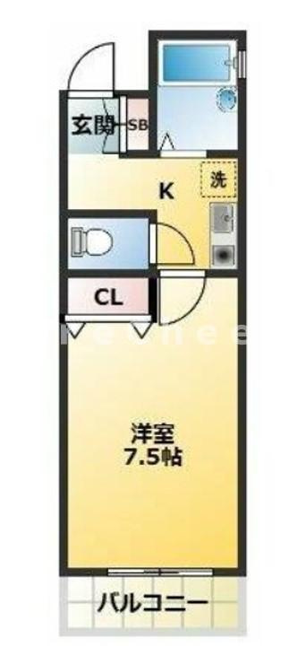 ベルジェールの間取り