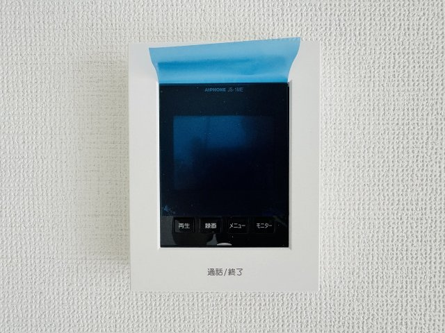 八王子市　石川町　新築一戸建て　７期のセキュリティ|～TVモニター付インターホン　訪問者の確認に便利です～
