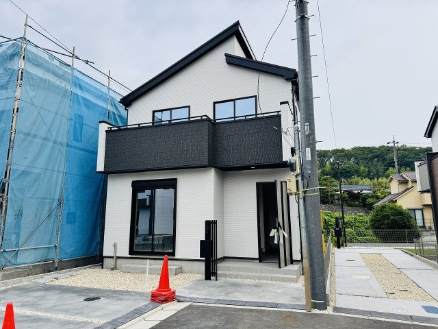 八王子市　石川町　新築一戸建て　７期の外観|～安心のオール電化住宅　大型開発分譲地につき美しい街並み　緑豊かで落ち着きのある住環境～