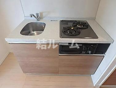 板橋区泉町の賃貸マンションのキッチン