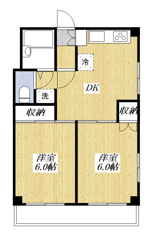 ブルーパールビルの間取り