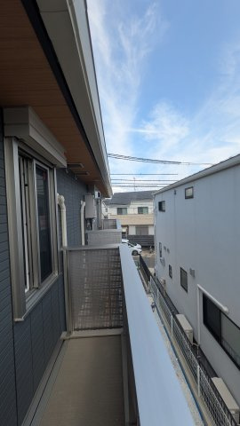 ソレイユ湘南太平台Bのバルコニー