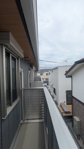 ソレイユ湘南太平台Bのバルコニー