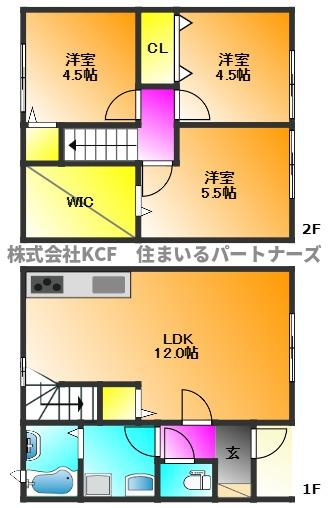 Space広川の間取り