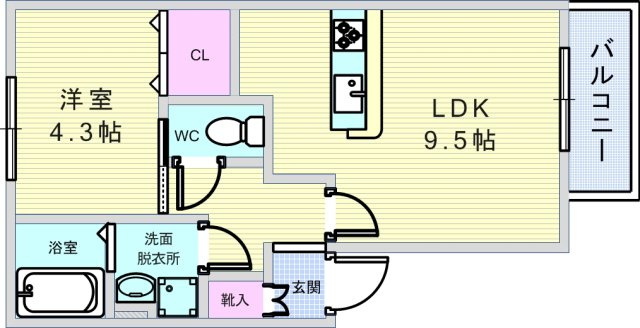 エクセレンテの間取り