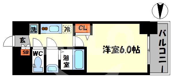 グランカリテ北梅田の間取り|グランカリテ北梅田　間取り