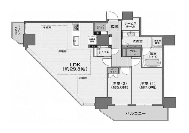 リバーガーデンタワー上町台筆ヶ崎