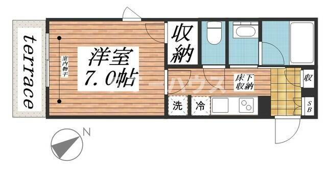 フォルス１９の間取り