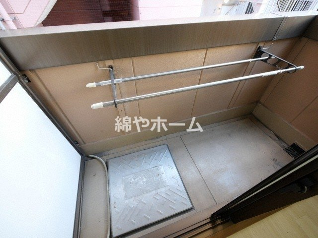 U-ro大国町のバルコニー|バルコニー付きです