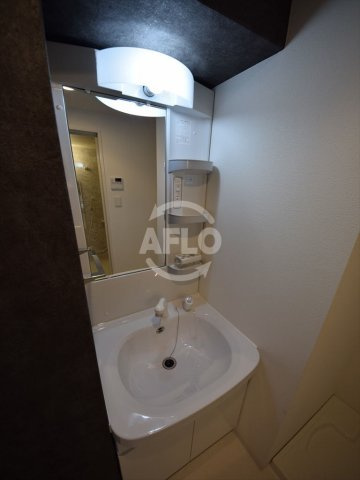 S-RESIDENCE谷町五丁目の独立洗面台|S-RESIDENCE谷町五丁目　独立洗面化粧台
