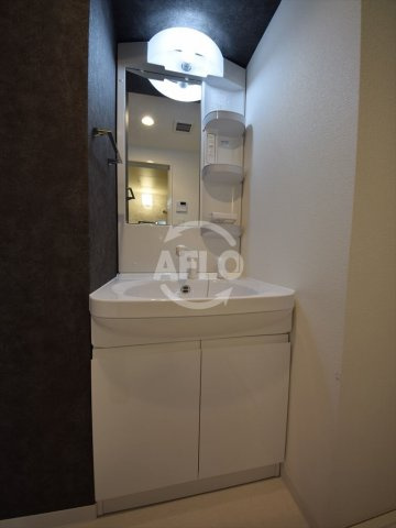 S-RESIDENCE谷町五丁目の独立洗面台|S-RESIDENCE谷町五丁目　独立洗面化粧台