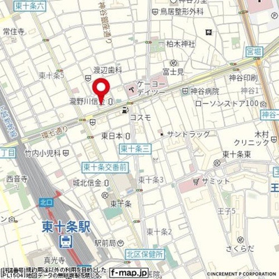 【地図】 | ＳｉｎＣｉｔｙ東十条