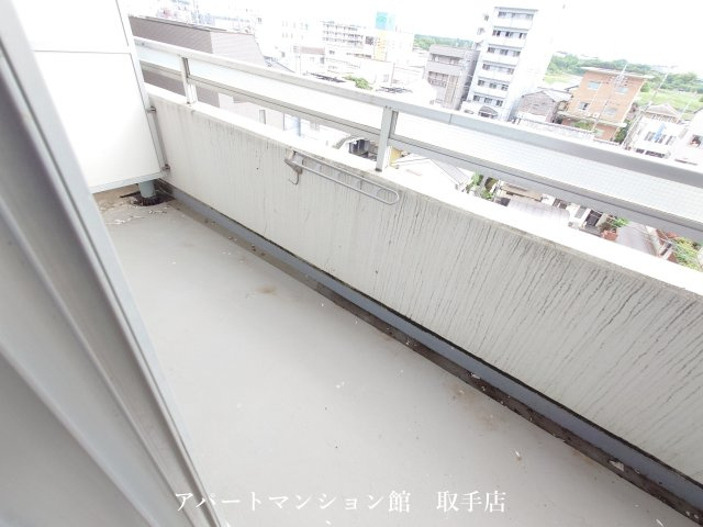 イーストヒルズユウキのバルコニー