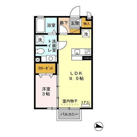 リビングタウン百合ケ丘の間取り
