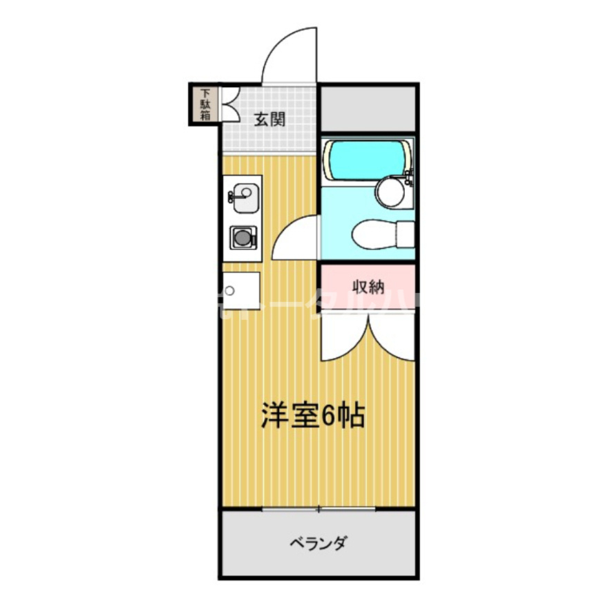 中野田口ビルの間取り