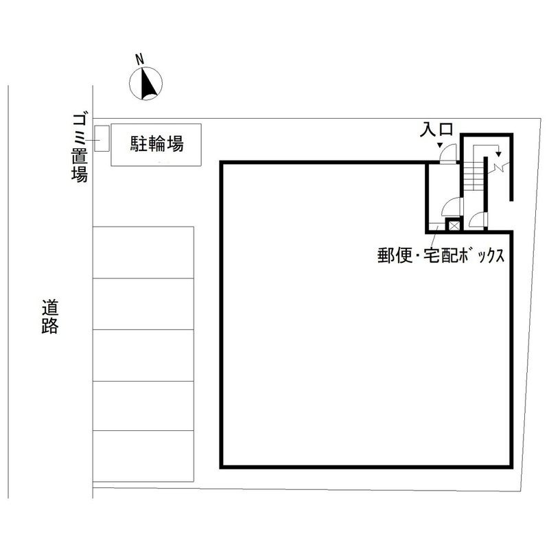 Soga Architect BLDⅡの区画図
