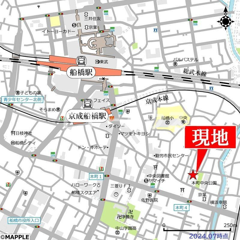 Soga Architect BLDⅡの地図