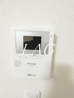 【セキュリティ】 | ウエストハイム七里 | モニター付きインターフォンです。