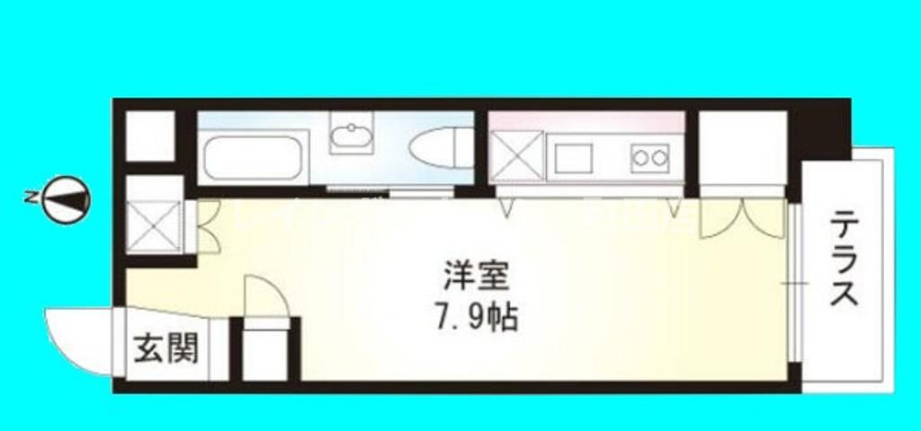 nest※初期費用分割後払いサービス利用可能物件の間取り