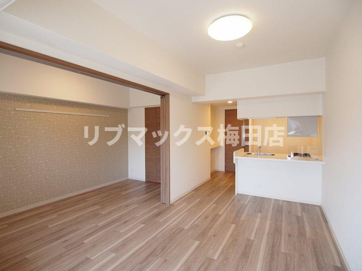 【居間・リビング】プレサンス梅田東クオーレ 