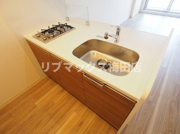 【キッチン】プレサンス梅田東クオーレ 