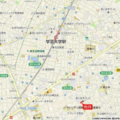 【地図】 | クレールベール碑文谷