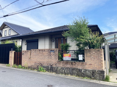 【外観】 | 桂坂 御陵峰ヶ堂町三丁目 平屋建 | 軽量鉄骨造平屋建