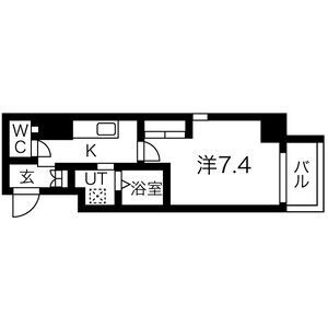 PLATZ TACHIBANAの間取り