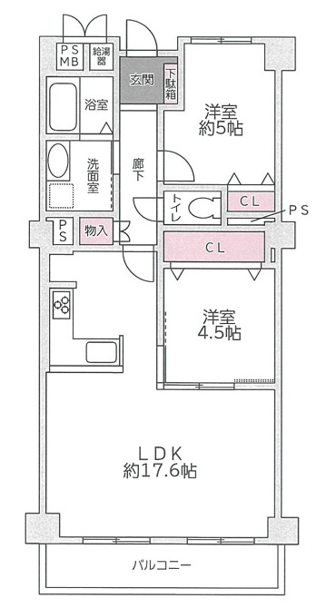 シーアイマンション高座の間取り